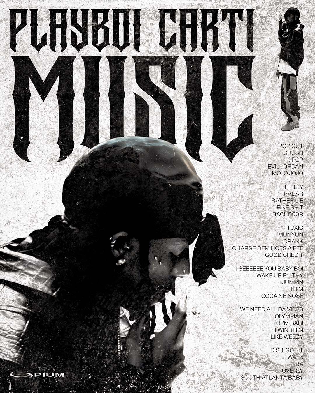 Playboi Carti Hip-Hop Poster