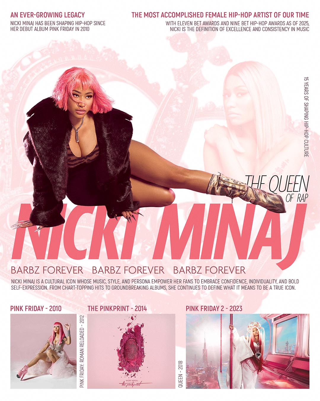 Nicki Minaj Hip-Hop Poster